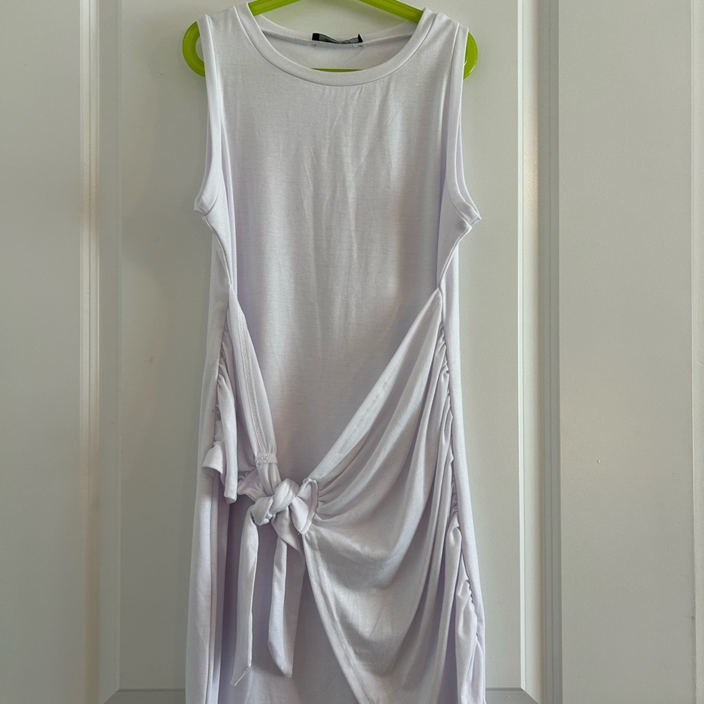 LILLUSONY • White Tank Top Dress • Small • - Picture 2 of 7